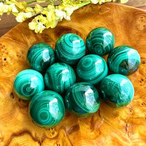 AAA+ 1 pc 30-33mm Malachite Sphere/scenic/top quality/limited quantity/price for one (1) malachite sphere/with stand/free shipping