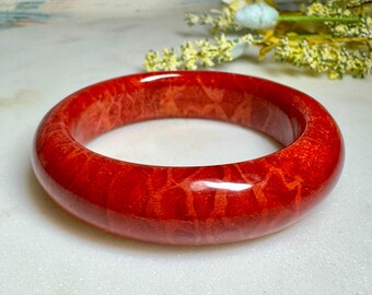 最高！17mmの赤珊瑚バングル/プレミアム品質/希少品/コレクターズ