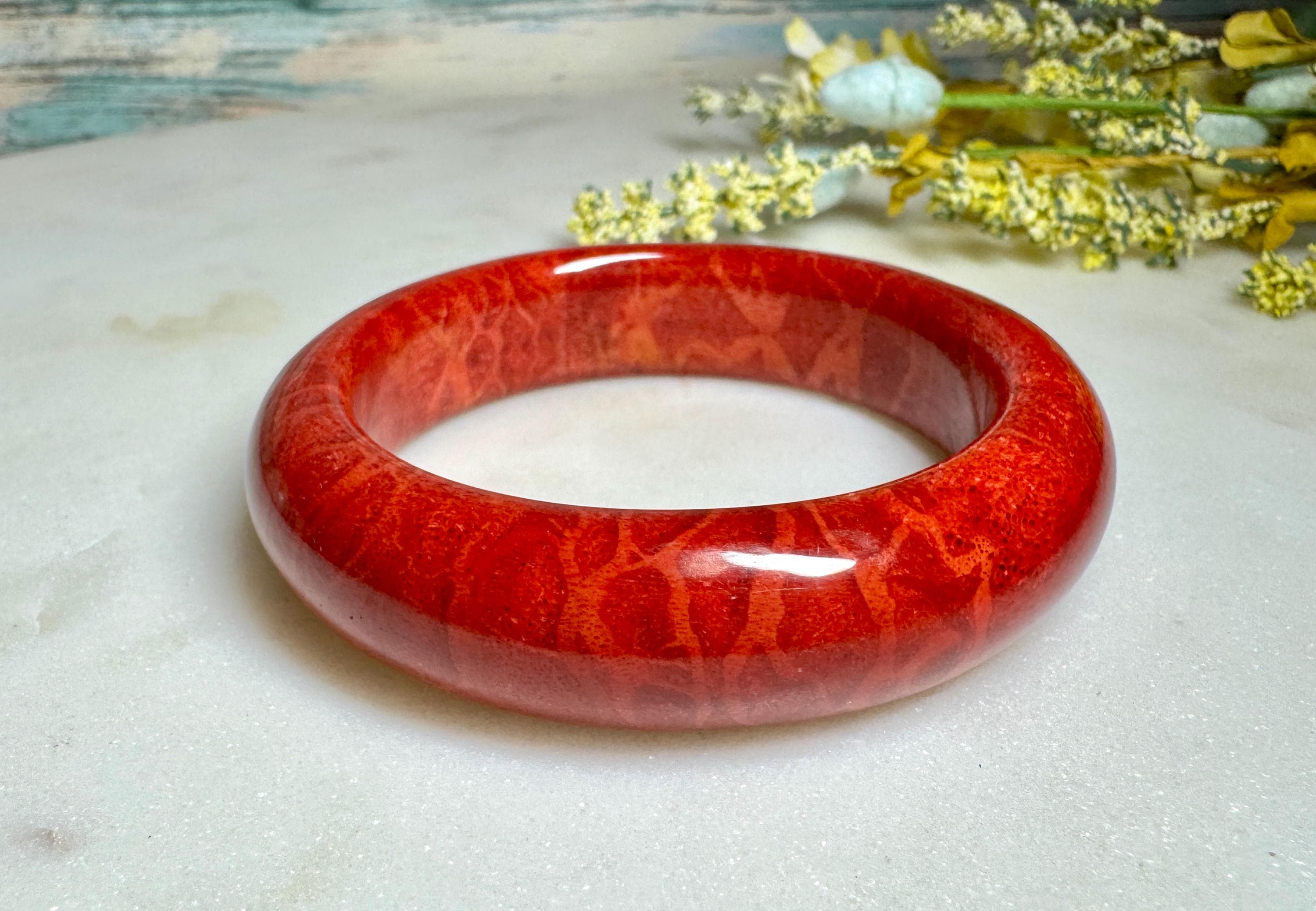 最高！17mmの赤珊瑚バングル/プレミアム品質/希少品/コレクターズ