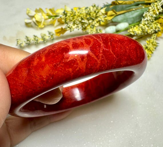 最高！17mmの赤珊瑚バングル/プレミアム品質/希少品/コレクターズ