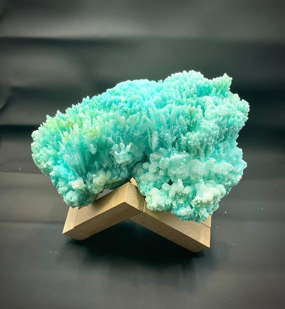 RARE!! 793g Blue Aragonite Specimen/natural blue/no color enhancing/Yunnan/China/collectors piece/rare find