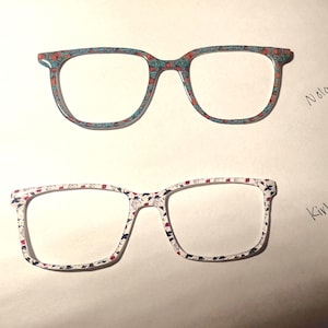 magnetic glasses topper - Kirby, plague, dr, crow, spooky, goth, fall, pumpkins, halloween, fits pair eyewear, pair glasses, ready