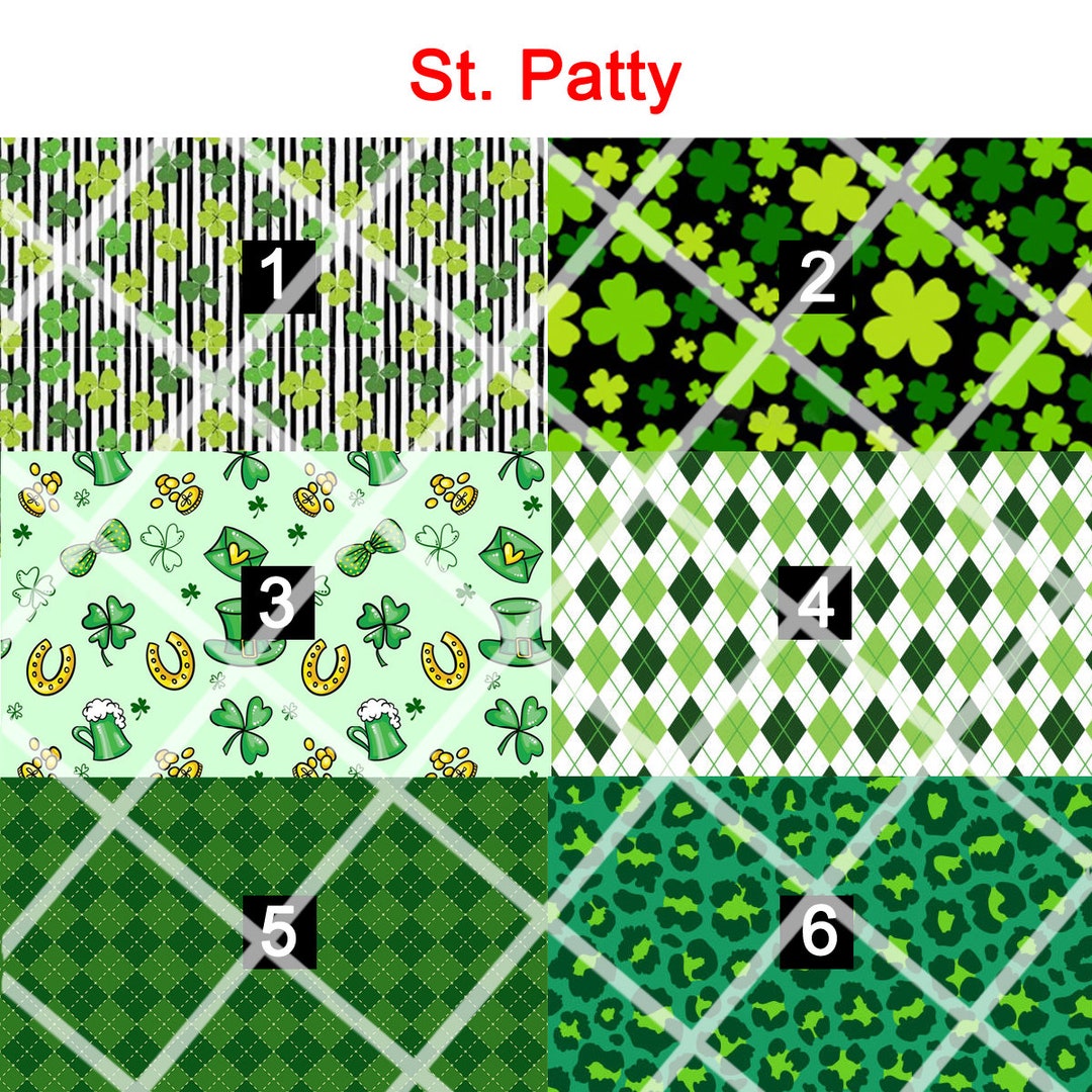 Glasses Topper St Patty, St Patricks Day, Green, Lucky, Irish