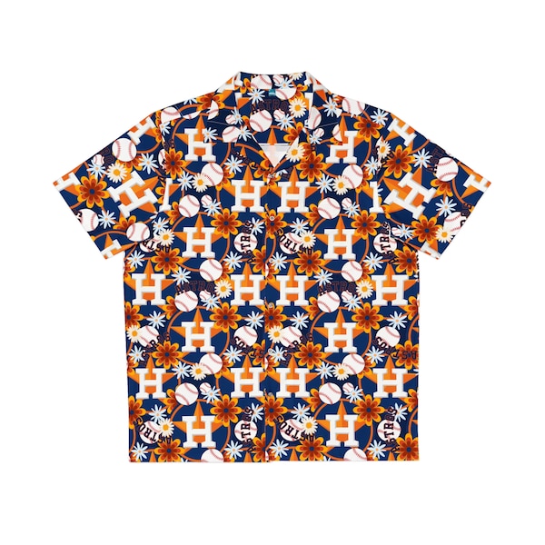 Astros Floral Men's Hawaiian Shirt (AOP)