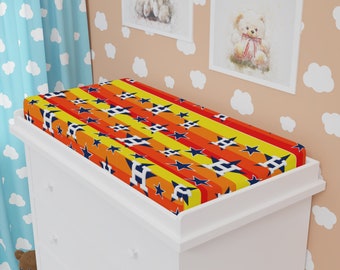 Astros Baby Changing Pad Cover