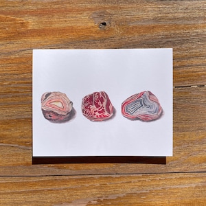 Agate du lac Supérieur, carte de roches pour toutes les occasions