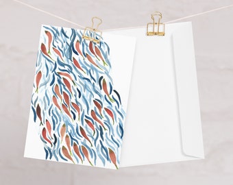 Laichlachs Grußkarten: Alaska Pacific Northwest Briefpapier - 10 Stück