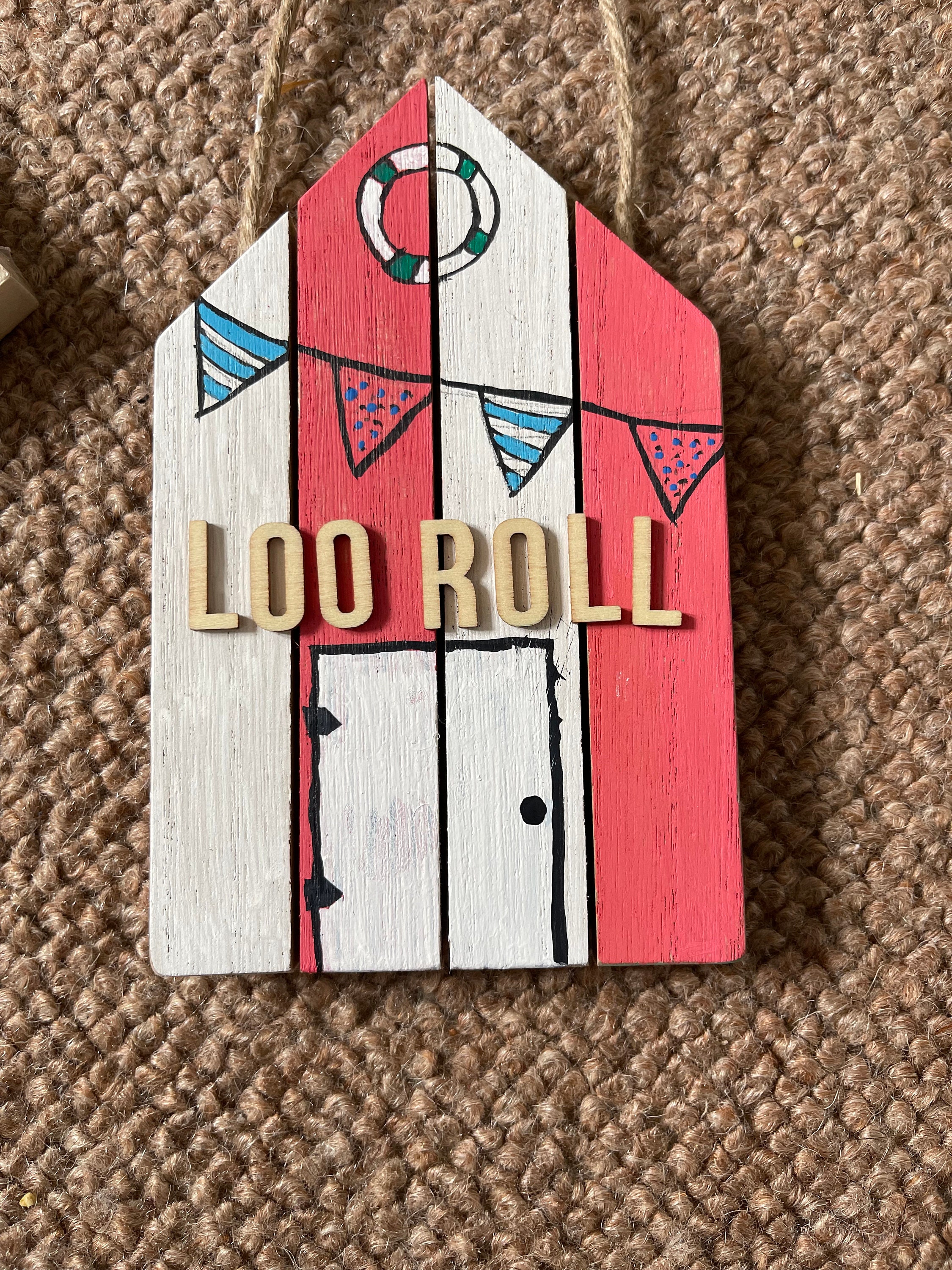 Customisable Hanging Wooden Signs - Hand Painted - Etsy