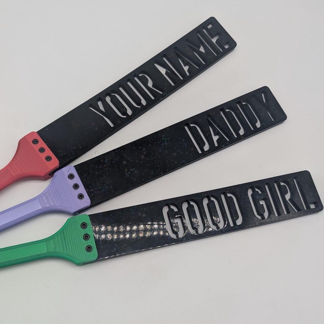 Customisable Rubber Flexible Spanking Paddle – Precision, Power ...