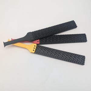 Tyre Tread Rubber Flexible Spanking Paddle – Leave an Off-Road Impression