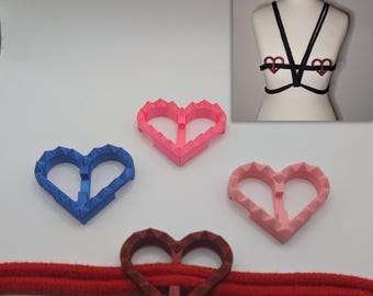 Heart Shaped Bondage Rope / Shibari Rope Spikes