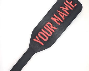 Personalised Full Size BDSM Spanking Paddle