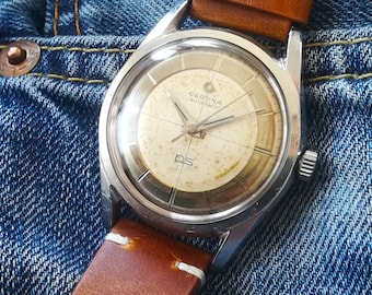 1959年製 CERTINA DS 初代ヴィンテージ自動巻き時計、動作・整備済み