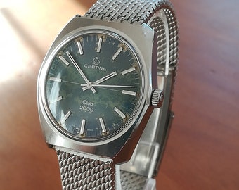 Orologio vintage CERTINA Club 2000, 35 mm, ca. 1974, cal. 25-66