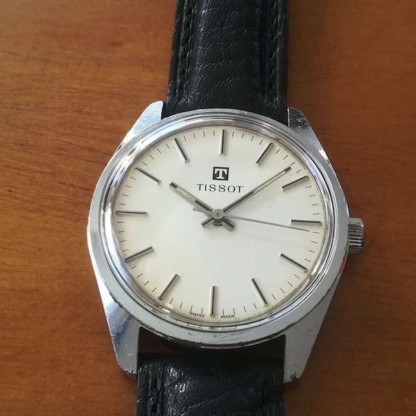 1975 TISSOT vintage watch, 35 mm, working and serviced