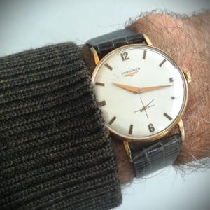 1962 LONGINES vintage watch, cal. 23Z, 34.5 mm, working and serviced