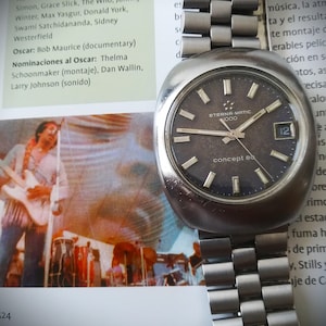 1970 Eterna-Matic 1000 Concept 80 automatic vintage watch, working and serviced