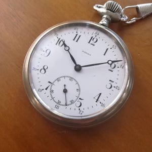 Reloj de bolsillo vintage OMEGA 1905, 52 mm, en funcionamiento y revisado