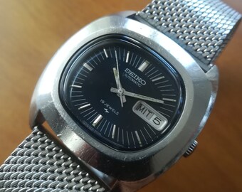 1974 SEIKO automatic vintage watch, ref. 7006-5000, working and serviced