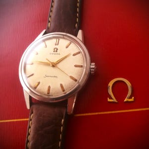 OMEGA Seamaster vintage watch, 1959, cal. 285, 35 mm, working and serviced. Ref. 14390-6SC