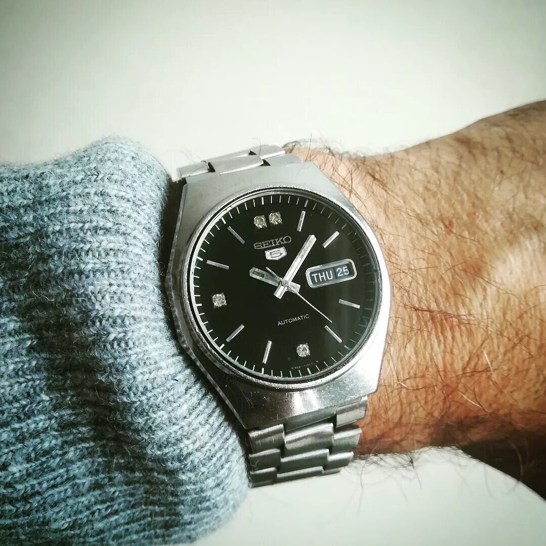 SEIKO Automatic Vintage Watch, 1982, Ref. 6309-720c, Working and
