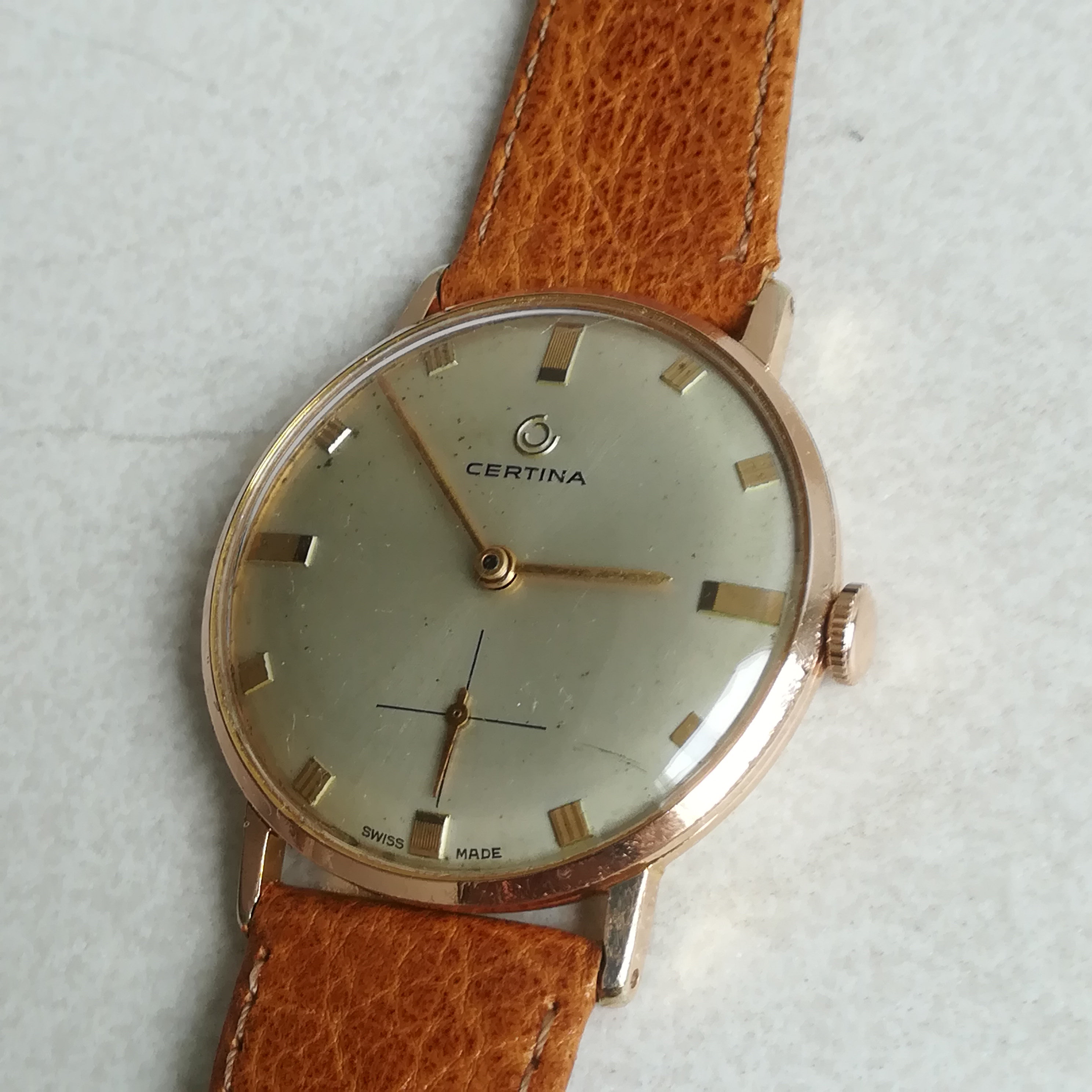 CERTINA Vintage Watch 33.5 Mm 1966 Cal. 2810 Working and Etsy