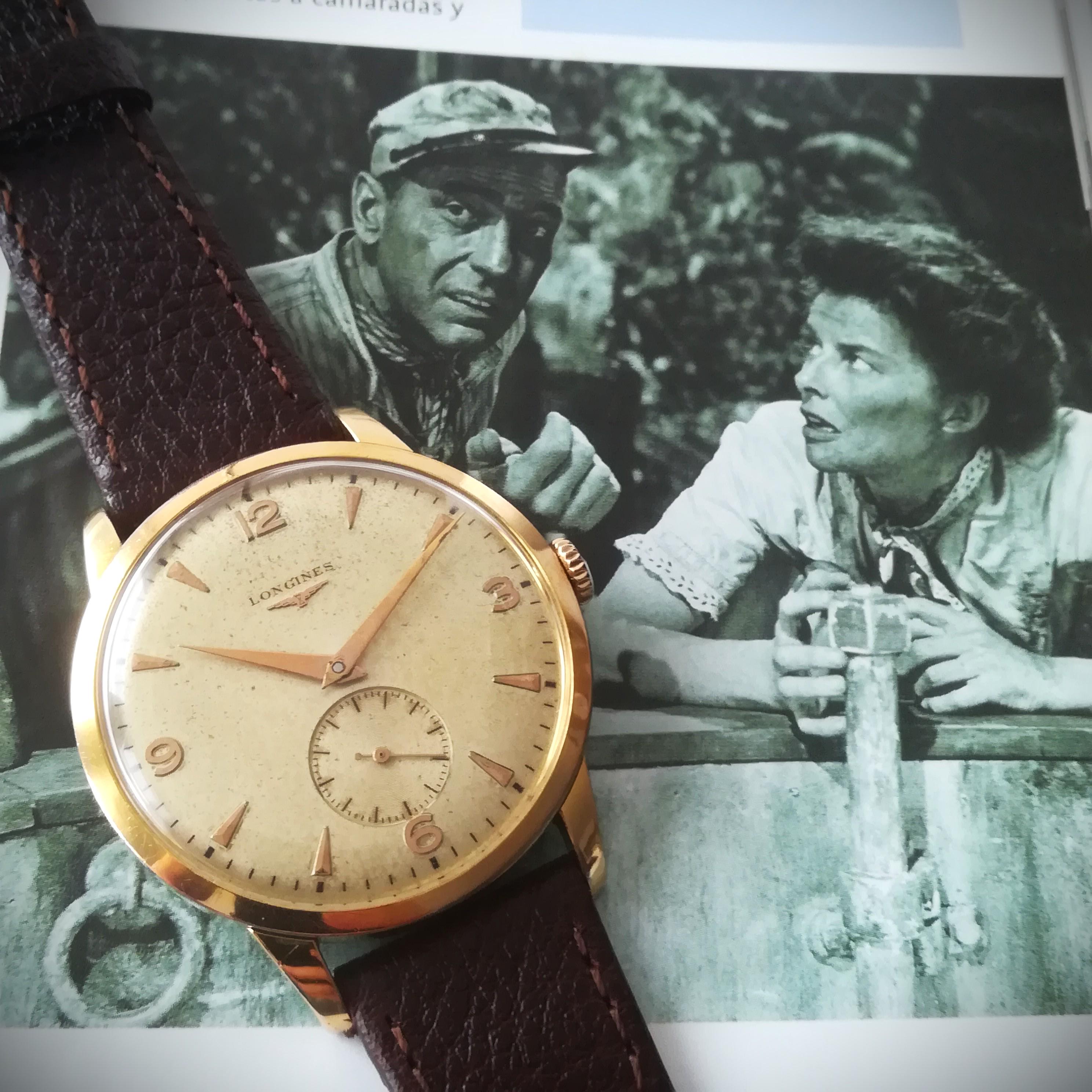 1952 LONGINES Vintage Watch, Cal. 12.68z, 37.5 Mm, Working and