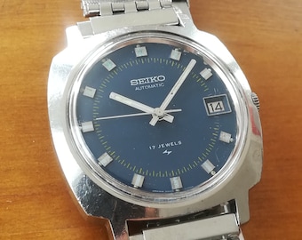 SEIKO automatic vintage watch, 1972, ref. 7005-7130, working and serviced