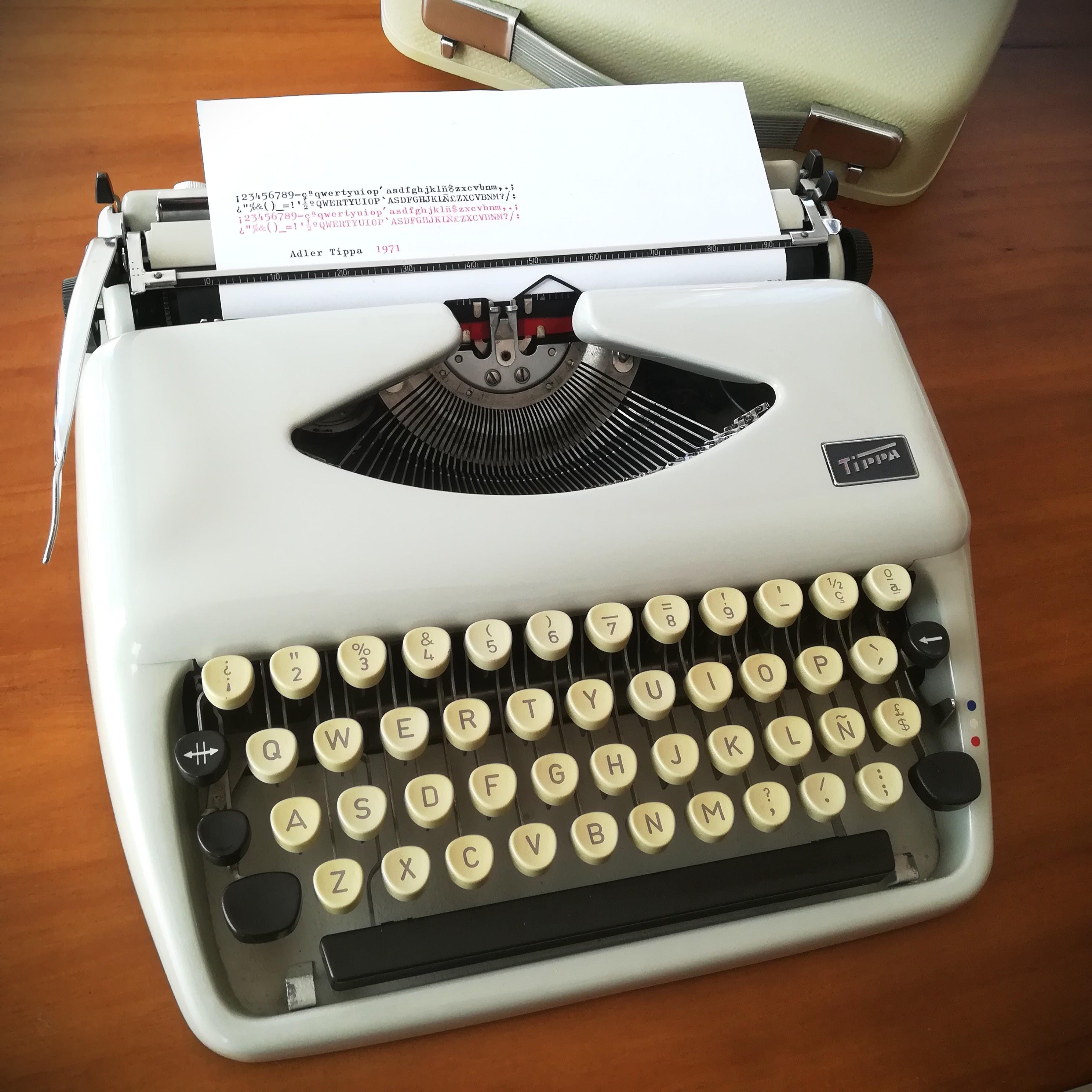 Adler Tippa Vintage Typewriter, 1971, Working and Serviced - Etsy