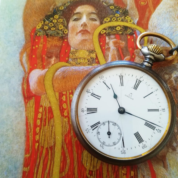 1899 OMEGA vintage pocket watch, 49 mm, working and serviced