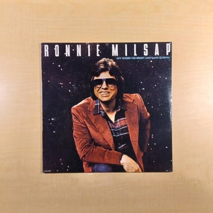 Ronnie Milsap: Out Where The Bright Lights Are Glowing, Vintage Vinyl Record Album Lp, 1981