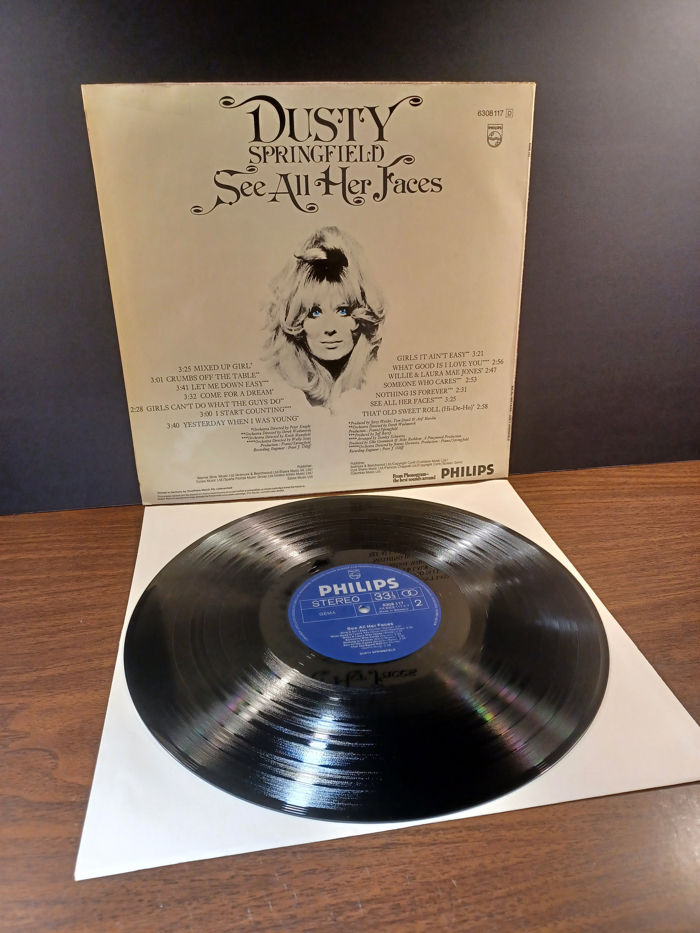 Dusty Springfield: See All Her Faces *extremely Rare* {german 