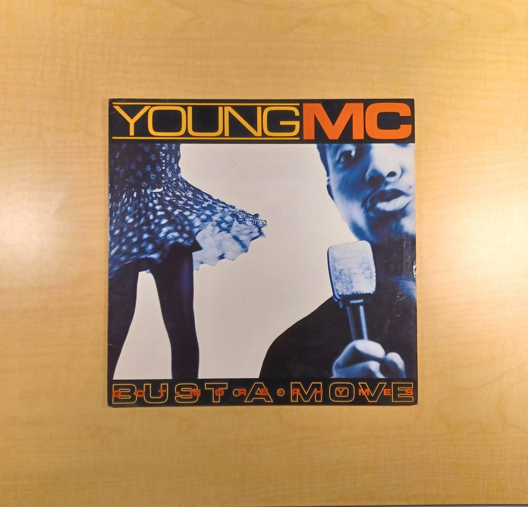 Young MC Bust A Move/got More Rhymes rare Single Vintage Etsy