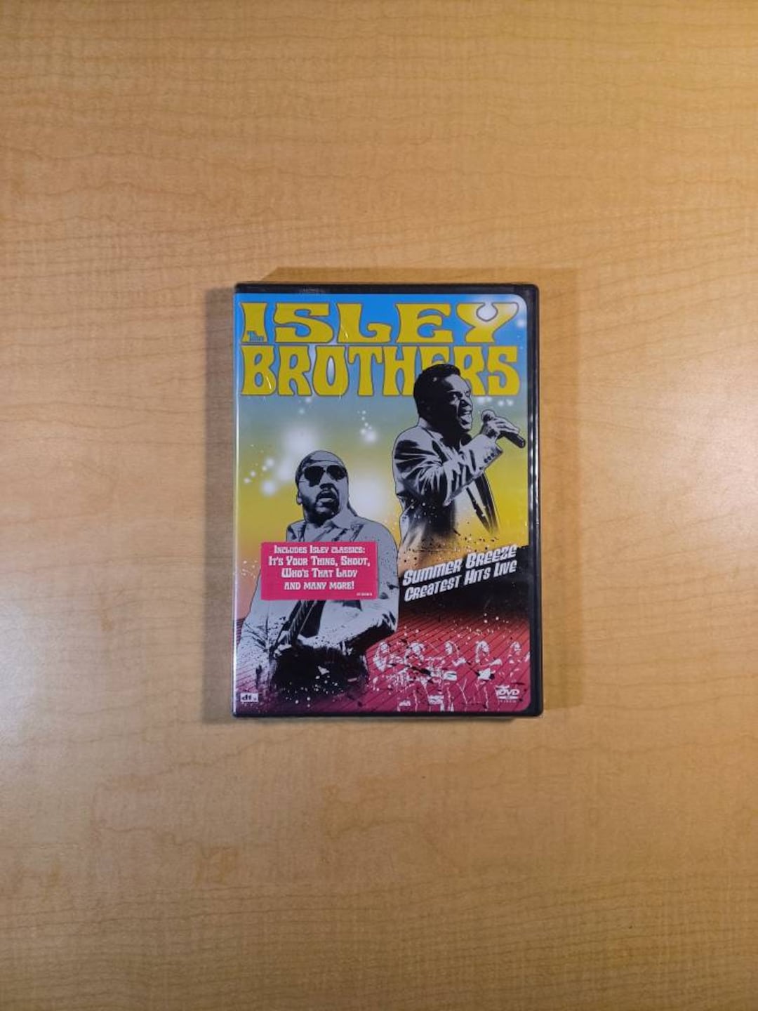 The Isley Brothers Summer Breeze Greatest Hits Live DVD sealed 2005 The isley brothers summer breeze greatest hits live dvd sealed 2005