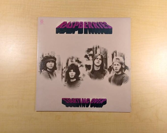 Raspberries Starting Over rare Vintage Vinyl Record Album Lp, 1974 Etsy