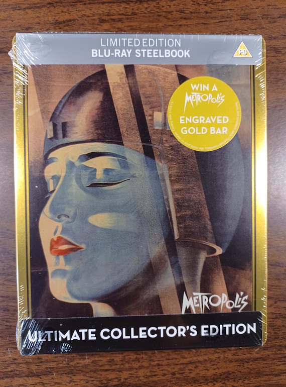 Metropolis: Ultimate Collectors Edition, Vintage Bluray Steelbook
