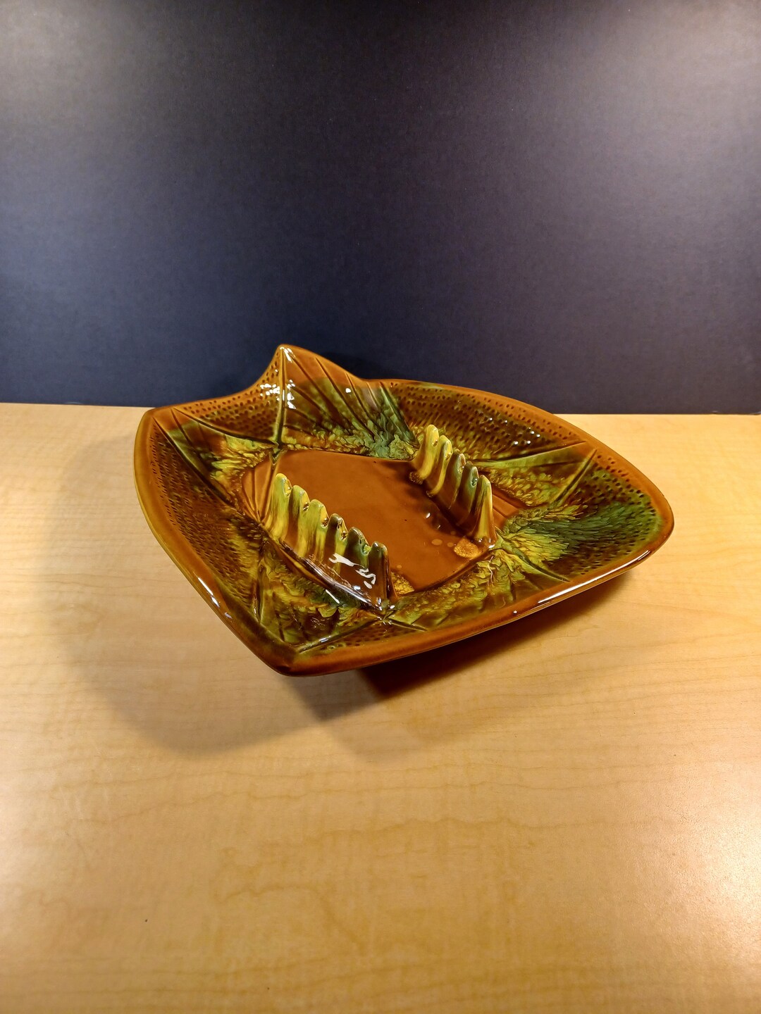 Vintage Ceramic Glazed Ashtray, California, 12X12, 60s-70s? - Etsy