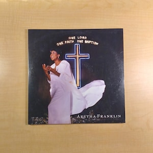 Aretha Franklin: One Lord One Faith One Baptism *Rare* (New Bethel Baptist Church, Detroit) 2 Album Set, Vintage Vinyl Record Album Lp, 1987