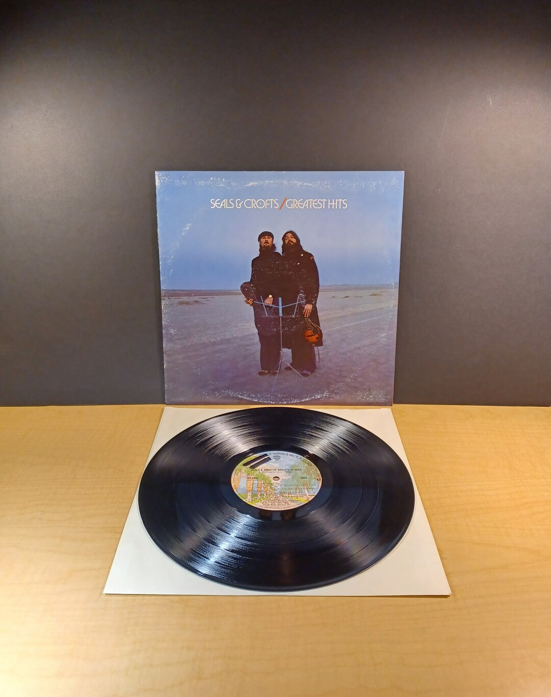 Seals & Crofts Greatest Hits With Insert, Vintage Vinyl Record Album