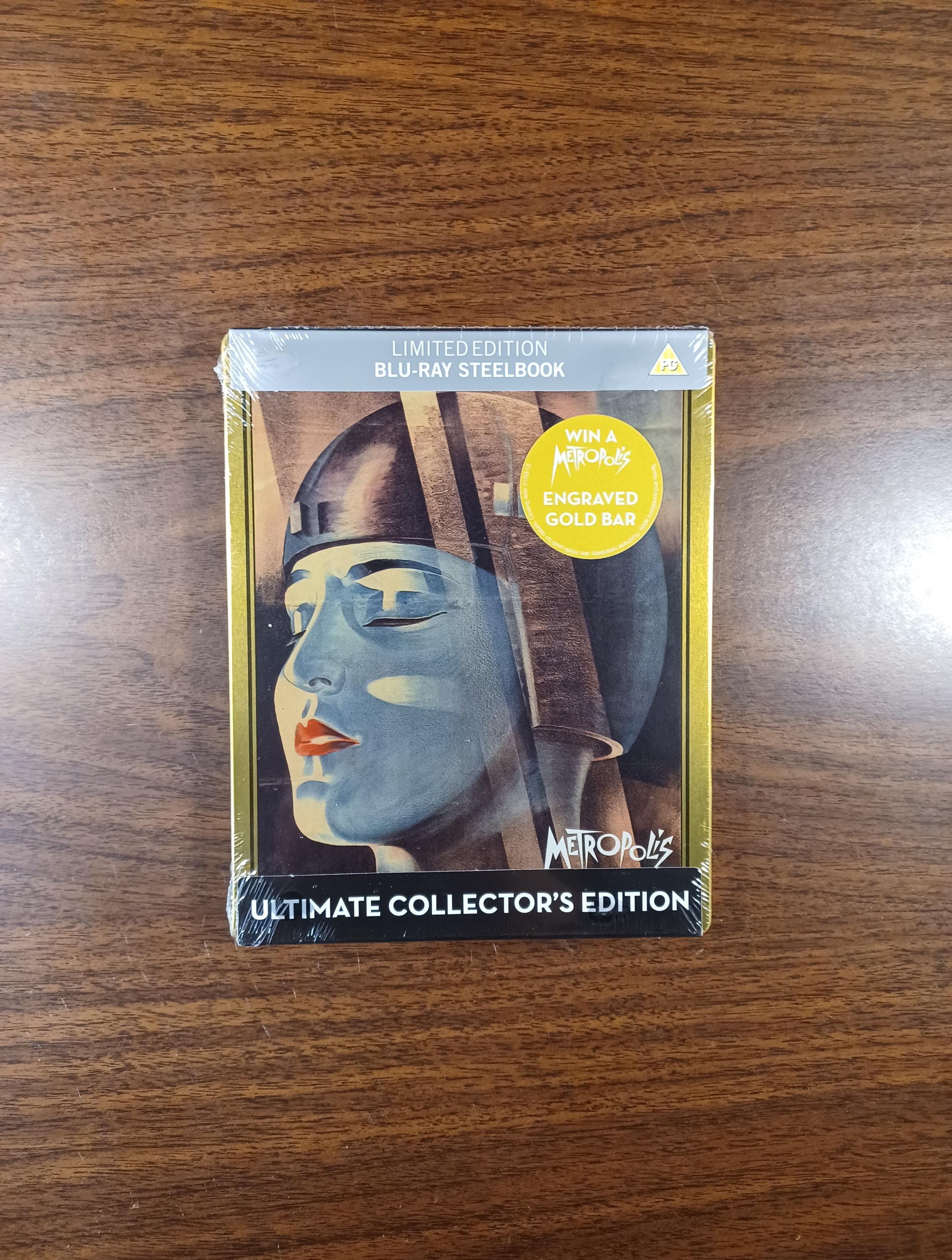 Metropolis: Ultimate Collectors Edition, Vintage Bluray Steelbook