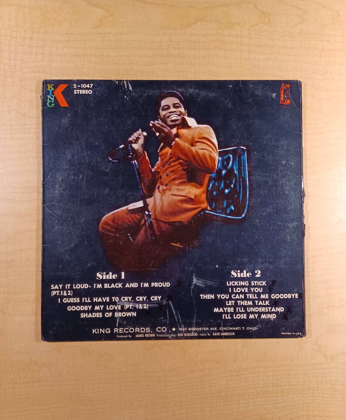 James Brown Say It Loud I'm Black and I'm Proud rare Etsy