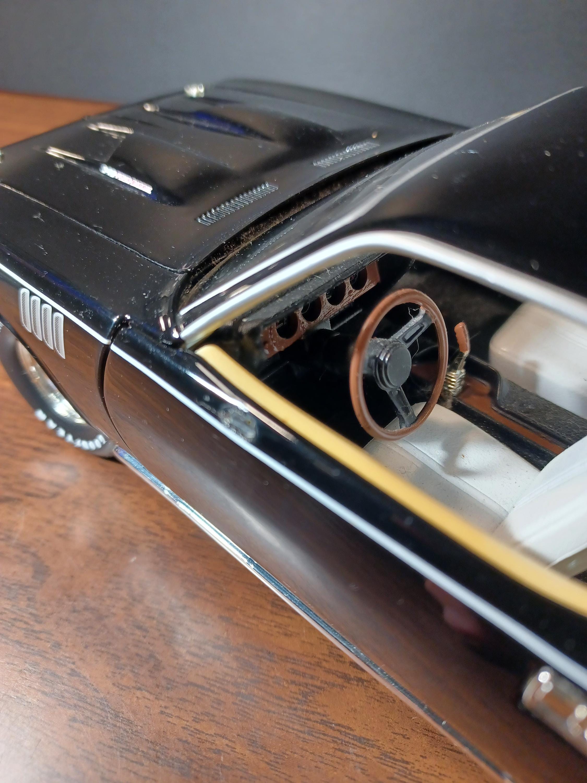 Vintage 1:18 Ertl Phantasm Movie Car, Plymouth Cuda, 340 Barrel