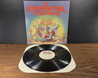 A Chipmunk Christmas: Vintage VInyl 1981