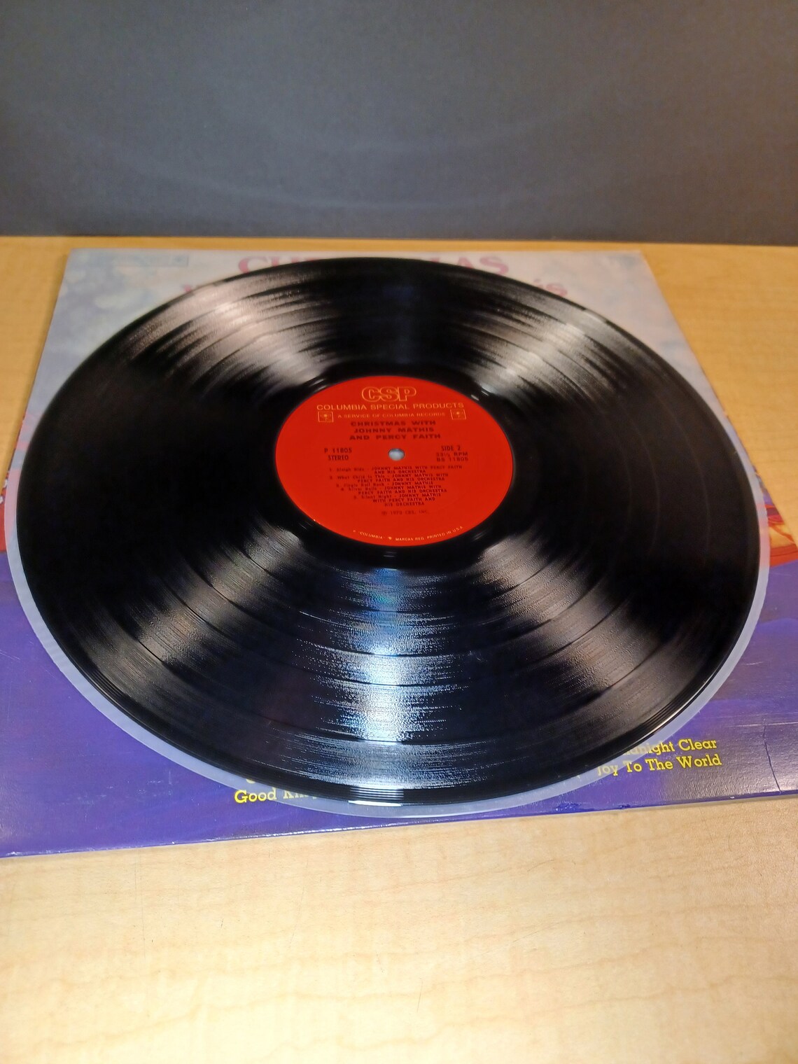 Christmas With Johnny Mathis and Percy Faith *limited Edition* Vintage ...