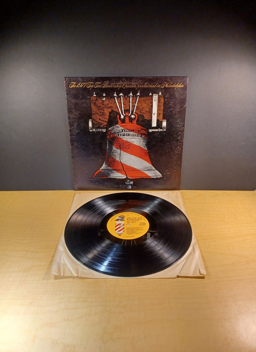 1977 Top Quartets in Philadelphia, Vintage Vinyl Record