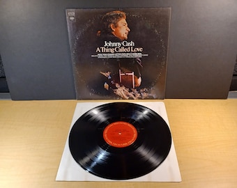 Johnny Cash: A Thing Called Love *Promo?* Vintage Vinyl Record Album Lp, 1972