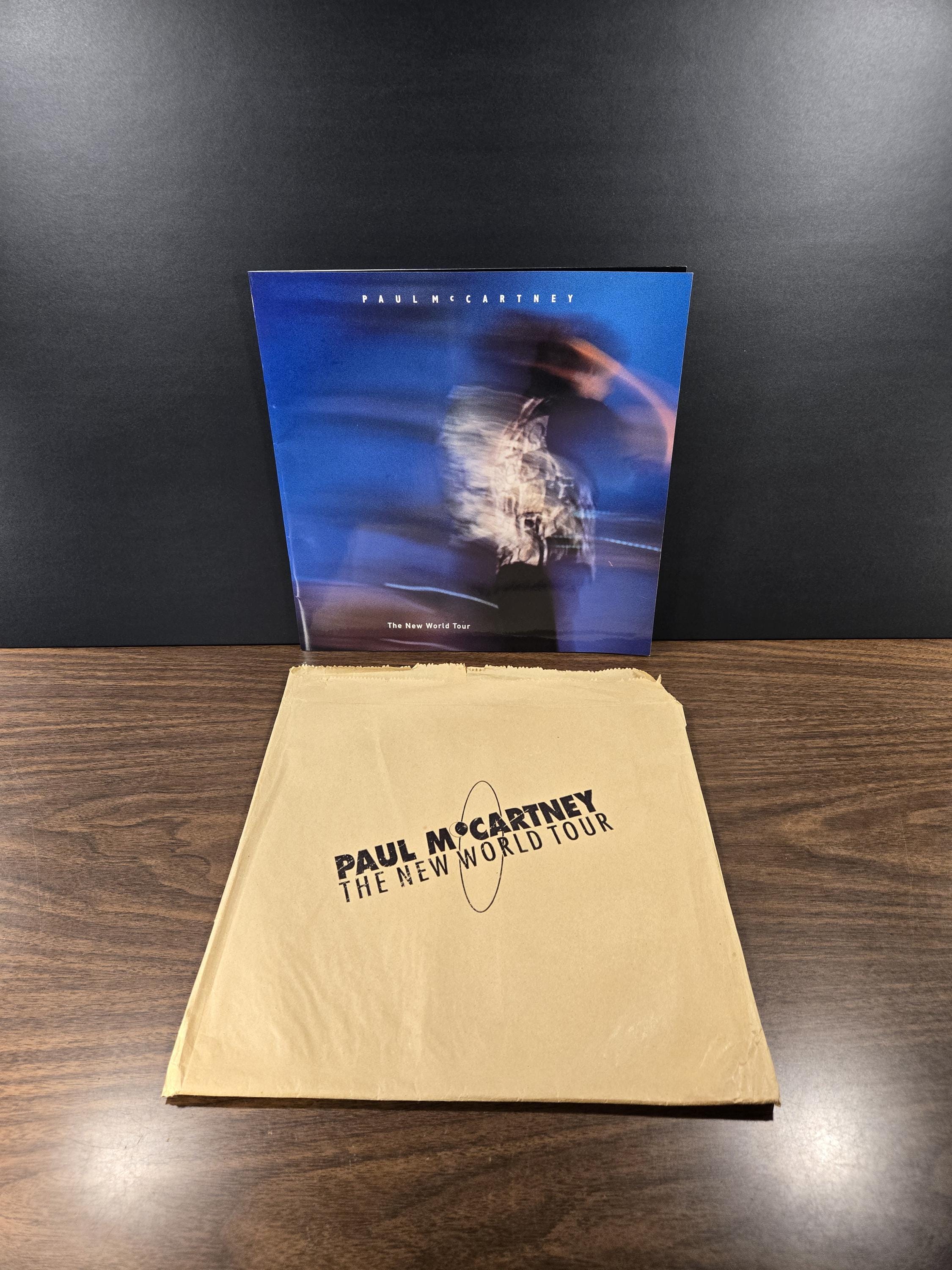 Paul Mccartney: the New World Tour Book in Original Paper Bag