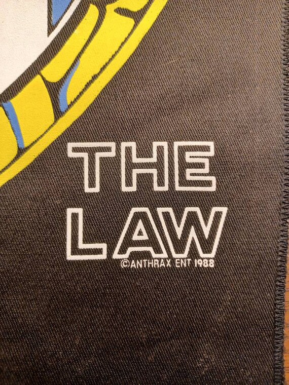 Anthrax Vintage Back Patch, 1988 - image 5