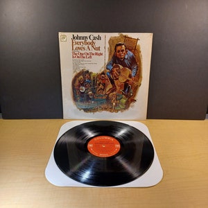 Johnny Cash: Everybody Loves A Nut *Original Mono 2 Eye in Shrink*  Vintage Vinyl Record Album Lp, 196?