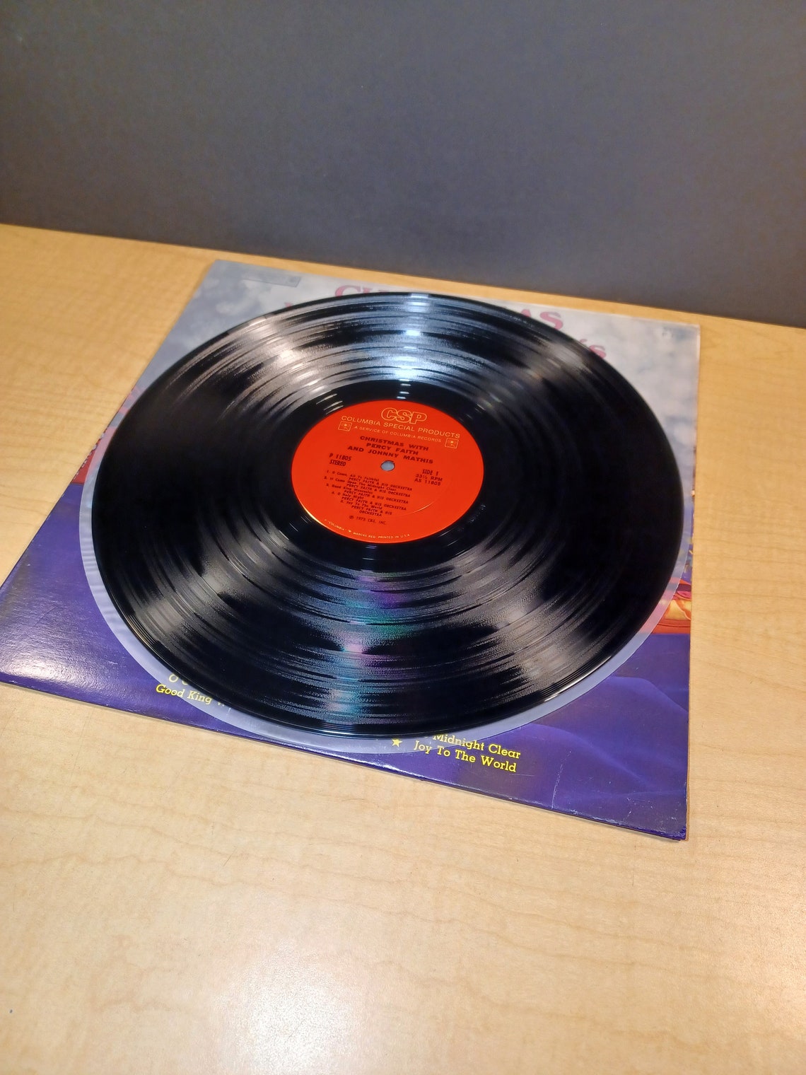 Christmas With Johnny Mathis and Percy Faith *limited Edition* Vintage ...